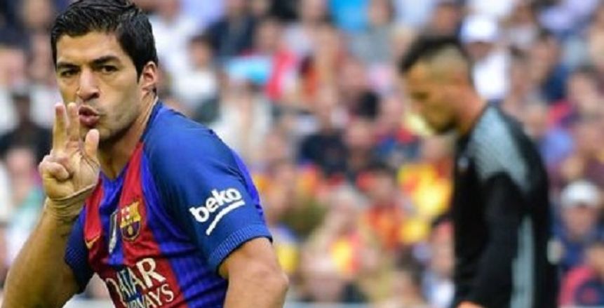 "سواريز" غاضب من حكم مباراة أتلتيكو مدريد