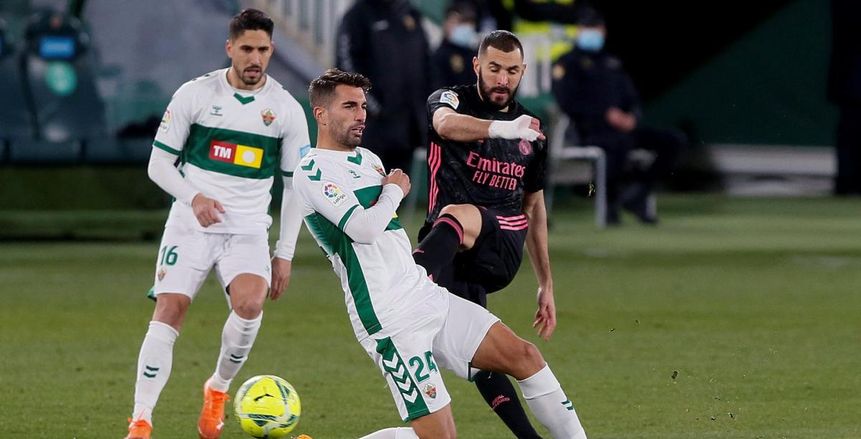 موعد مباراة ريال مدريد وإلتشي في الدوري الإسباني