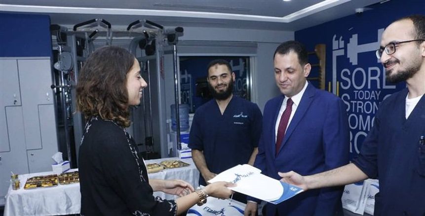 بالصور.. مركز "فيزيك" يكرم أبطال دورة الألعاب الأفريقية