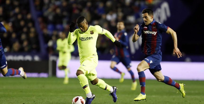 بالفيديو| برشلونة يسقط أمام ليفانتي بثنائية في كأس ملك إسبانيا