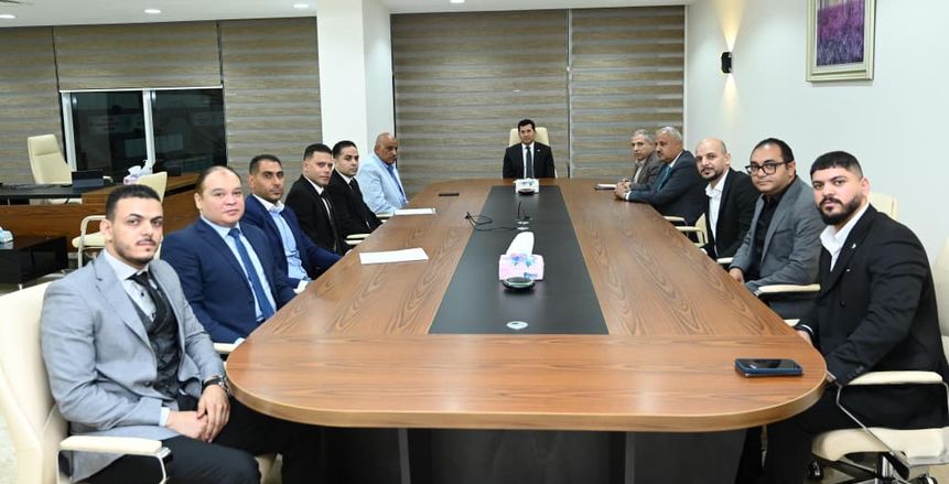وزير الشباب والرياضة يستقبل مجلس إدارة مركز التنمية الشبابية بالشيخ زايد