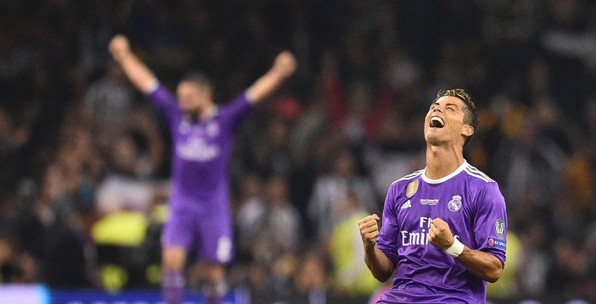بالفيديو| رونالدو يحتفل بلقب دوري أبطال أوروبا مع الأب الروحي