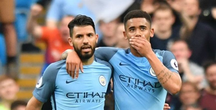 أجويرو يقود هجوم مانشستر سيتي أمام شاختار بدوري الأبطال