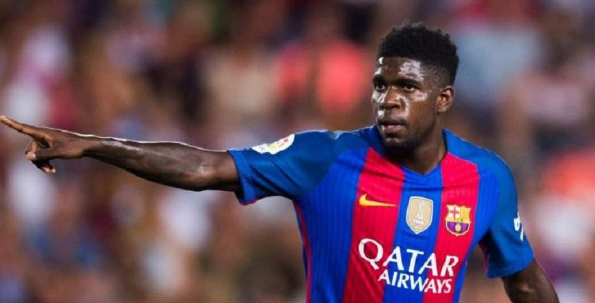 أومتيتي يحتفل بفوز برشلونة عبر تويتر