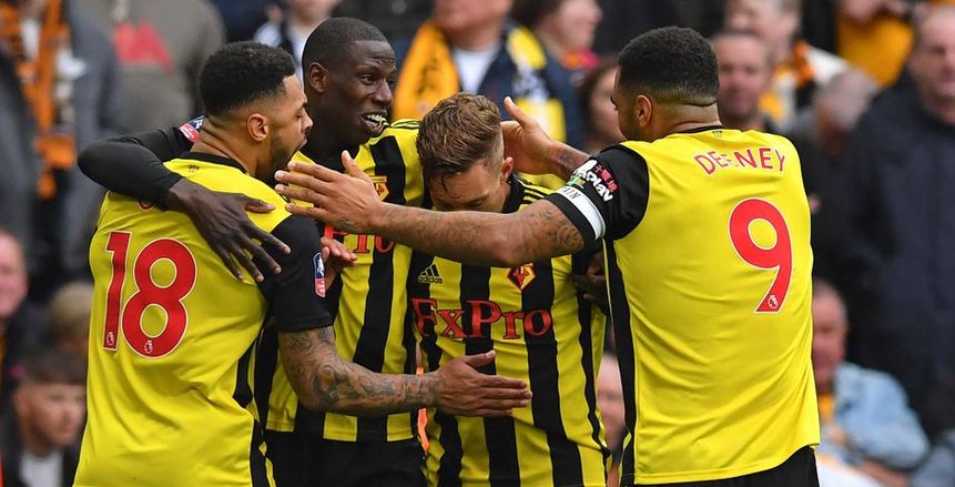 تشكيل وولفرهامبتون وواتفورد بالدوري الإنجليزي