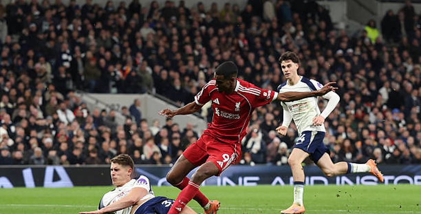 أهداف مباراة ليفربول وتوتنهام في البريميرليج.. إيكيتيكي يضرب بالثاني