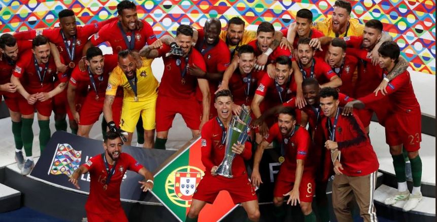 بالفيديو| شاهد تتويج البرتغال بدوري الأمم الأوروبية