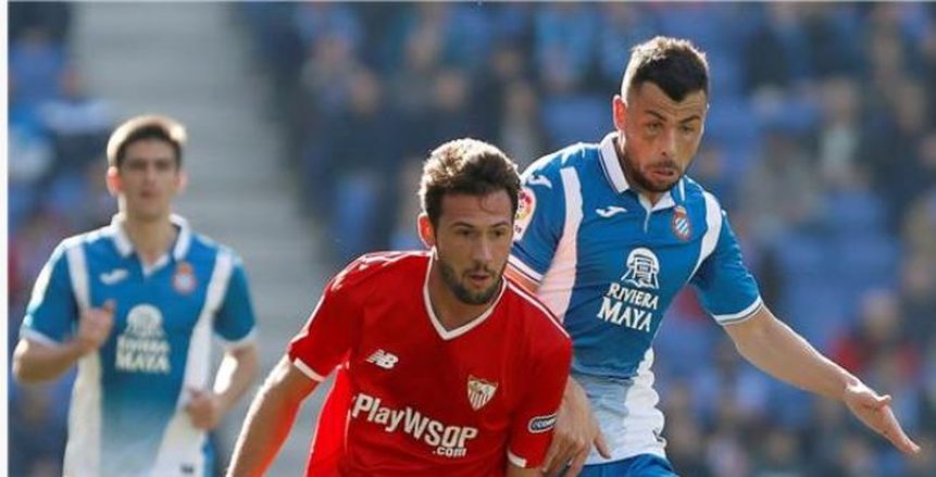 بالفيديو| إشبيلية يضرب إسبانيول بثلاثية في الدوري الإسباني