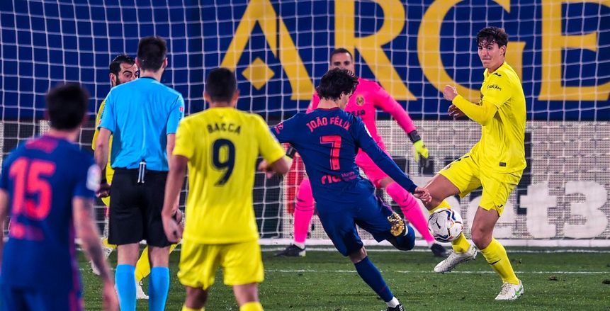 أتلتيكو مدريد يغرق مركب فياريال.. وسيميوني يعادل رقم أراجوانيس