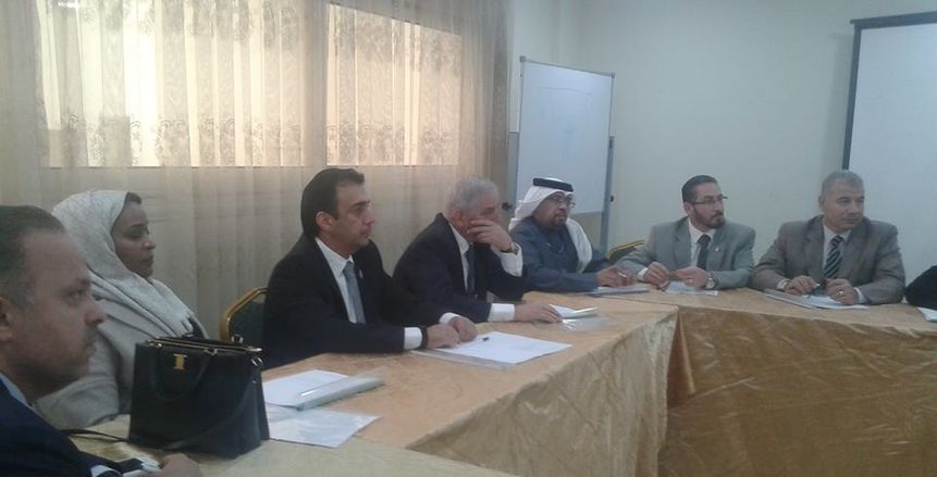 بالصور.. اجتماع الاتحاد العربي لرفع الأثقال بالقاهرة