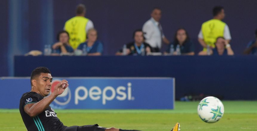 السوبر الأوروبي.. 30 دقيقة| كاسيميرو يضع ريال مدريد في المقدمة و"توهان" للشياطين الحمر