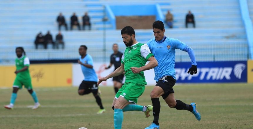 شوط أول سلبي بين غزل المحلة وسيراميكا كليوباترا في الدوري