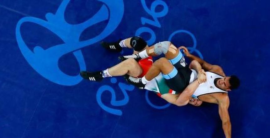 ضياء الدين لاعب المصارعة يودع الأولمبياد بعد الخسارة أمام بطل كندا