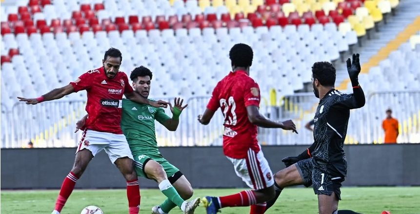 أهداف مباراة الأهلي والاتحاد السكندري.. كهربا يسجل الثاني