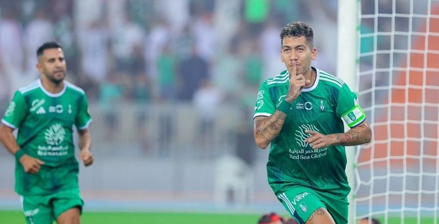 فيرمينو بعد أول هاتريك مع أهلي جدة: سنقاتل لنحقق المزيد من الانتصارات