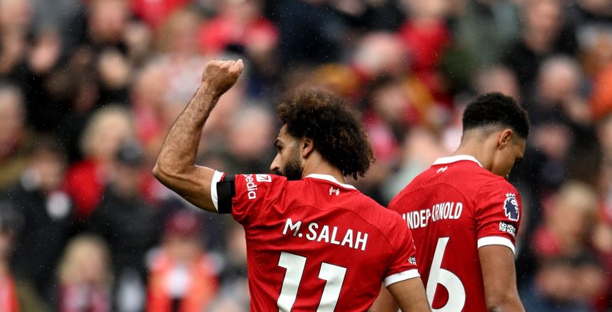 محمد صلاح يقود ليفربول للتقدم بهدف نظيف في الشوط الأول