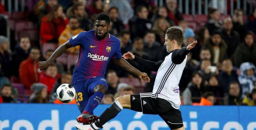 "أومتيتي" يطلب 6 مليون يورو لتمديد تعاقده مع برشلونة