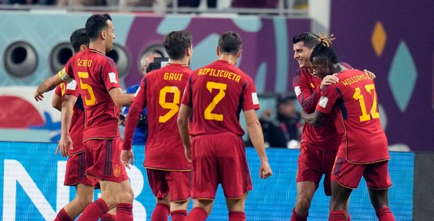 معلق مباراة المغرب وإسبانيا عبر القناة الناقلة لكأس العالم