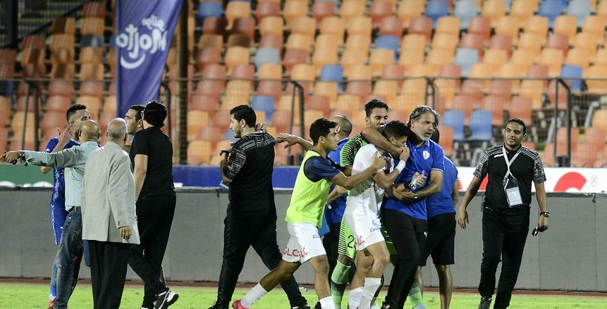 محمد جابر: تعرضت للسباب من لاعبي الزمالك بعد إحرازي الهدف