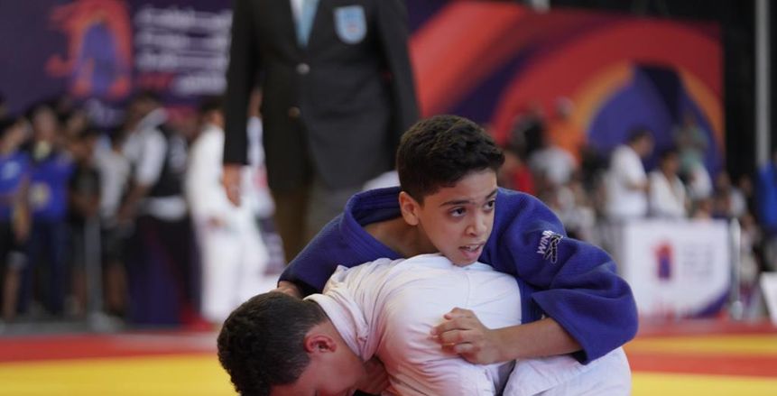 سيطرة مصرية باليوم الأول من البطولة العربية لجودو البراعم والناشئين في العلمين