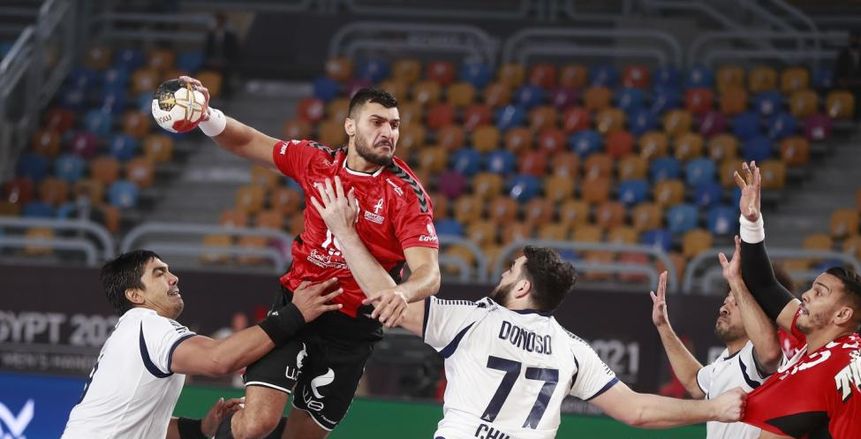 موعد مباراة مصر وروسيا في بطولة العالم لكرة اليد