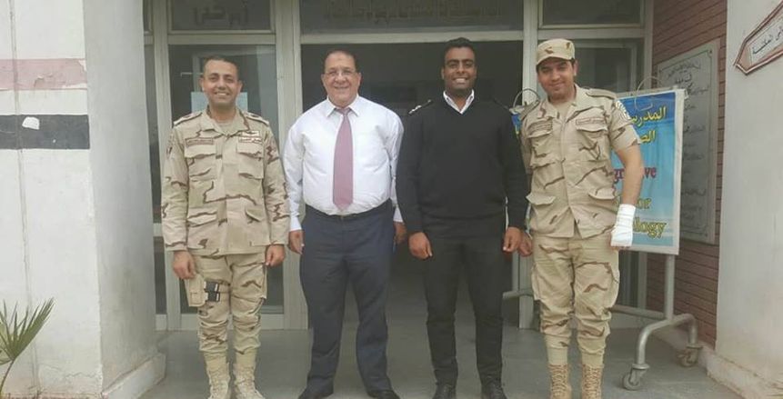 بالصور| موقف إنسانى لنائب رئيس الزمالك فى انتخابات الرئاسة