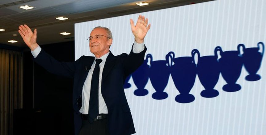 فلورنتينو بيريز يحتفظ برئاسة ريال مدريد حتى 2030 بعد فوزه با