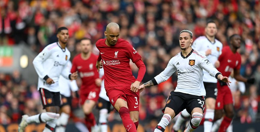 ليفربول يتقدم على مانشستر يونايتد في الشوط الأول بأقدام جاكبو
