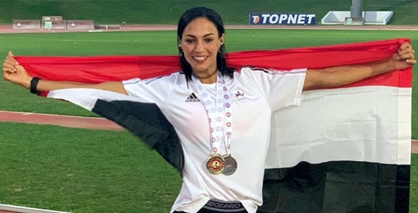 «الأولمبية» تهنئ اتحاد ألعاب القوى بذهبيتي بسنت حميدة في بطولة التشيك