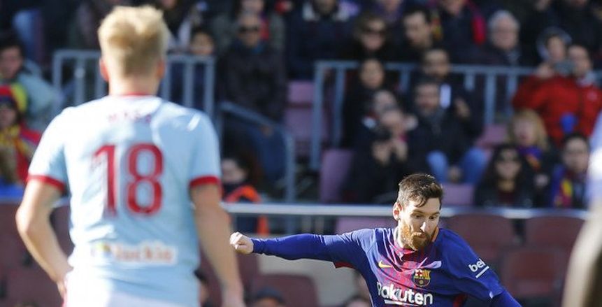 ميسي يقود تشكيل برشلونة ضد سيلتا فيجو في الدوري الإسباني