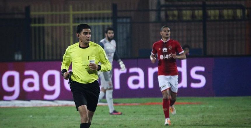 إبراهيم نور الدين حكماً لمباراة الزمالك والمنيا