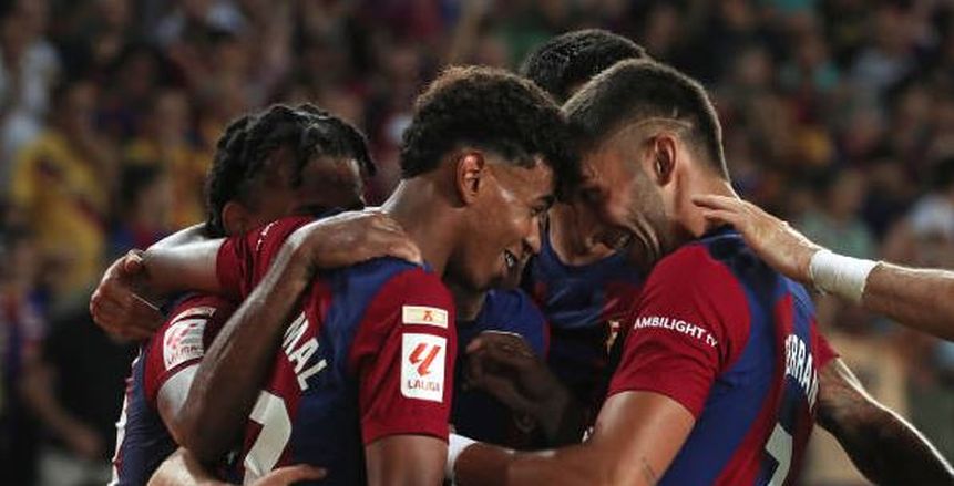 شوط أول مثير ينتهي بالتعادل الإيجابي بين برشلونة وموناكو بدوري الأبطال