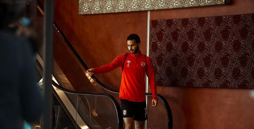 أحمد رمضان بيكهام يظهر في سفارة أمريكا بعد انضمامه للأهلي