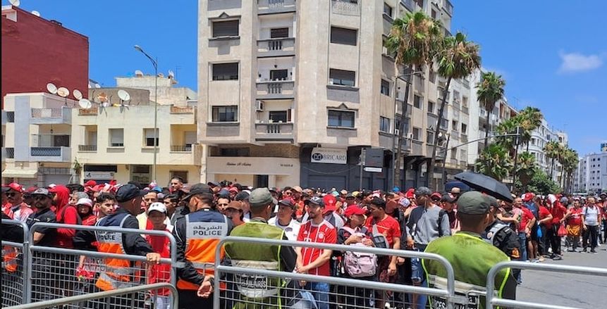تشديدات أمنية حول مركب محمد الخامس.. وتخوف وحيد من جماهير الوداد