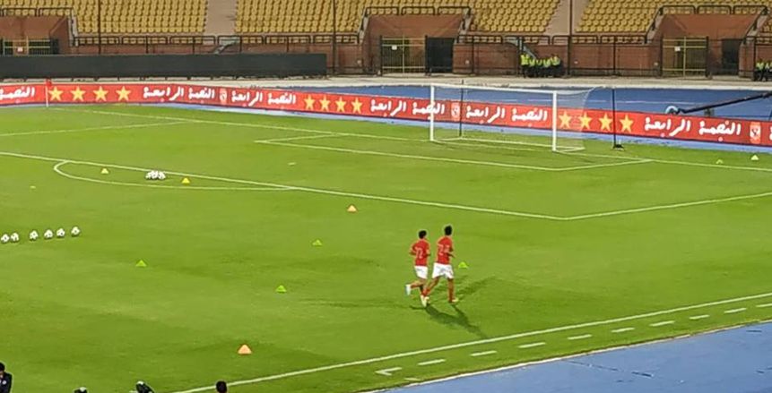 بالصور| تدريبات تأهيلية لـ «أحمد علاء» و«ناصر ماهر» قبل مواجهة الأهلي والاتحاد