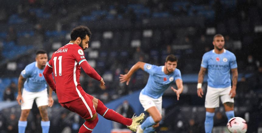 صلاح يحرز الهدف الأول لليفربول في شباك مانشستر سيتي (فيديو)
