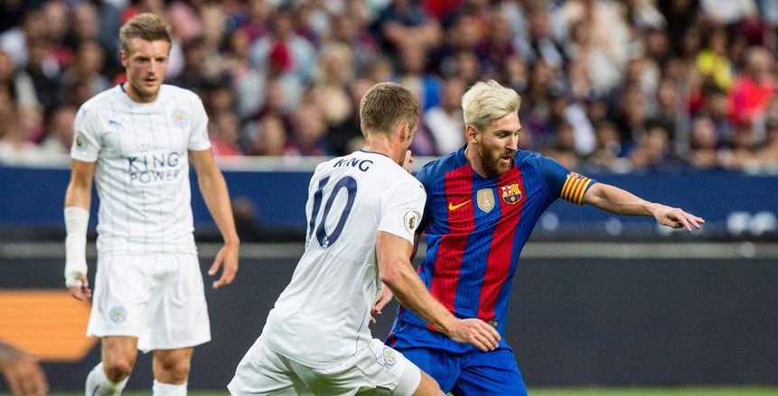 بالفيديو| برشلونة يفوز على ليستر سيتي برباعية وديا