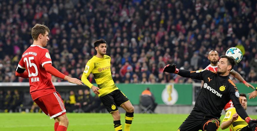 بالفيديو| بايرن ميونيخ يقصي بروسيا دورتموند من كأس ألمانيا