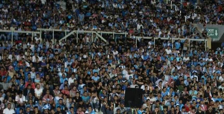 جماهير الفيصلي تٌحطم مدرجات ستاد الإسكندرية