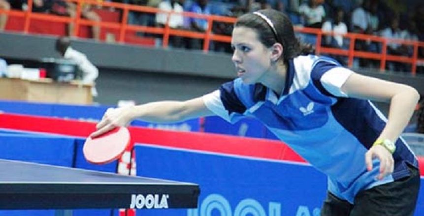 يسرا حلمي تتأهل لدور الـ64 ببطولة ألمانيا المفتوحة لتنس الطاولة