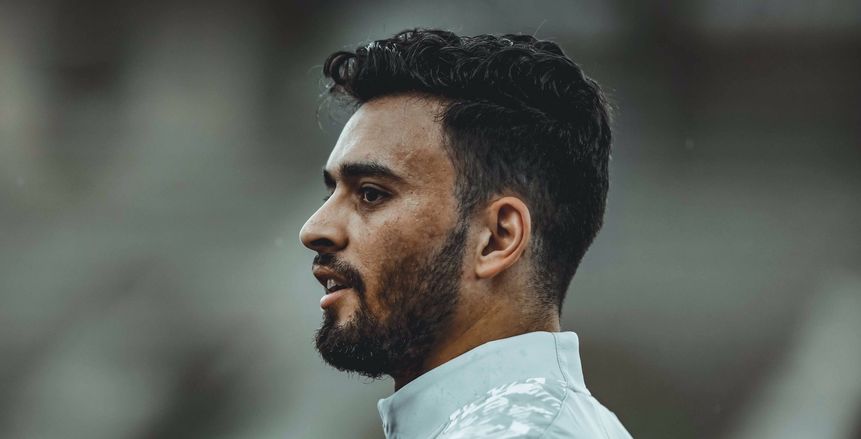 صلاح محسن قائد منتخب مصر أمام أنجولا في كأس الأمم الأفريقية