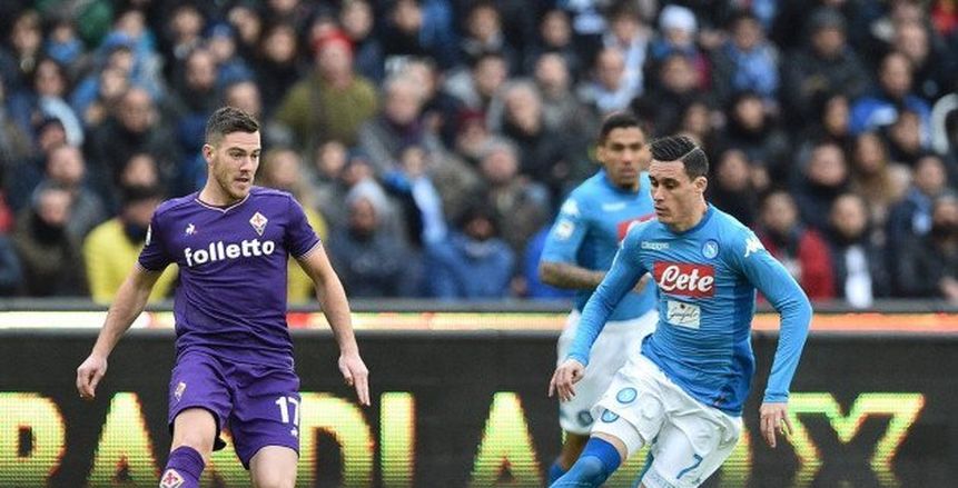 إنسيني وميليك يقودان هجوم نابولي أمام فيورنتينا بالدوري الإيطالي