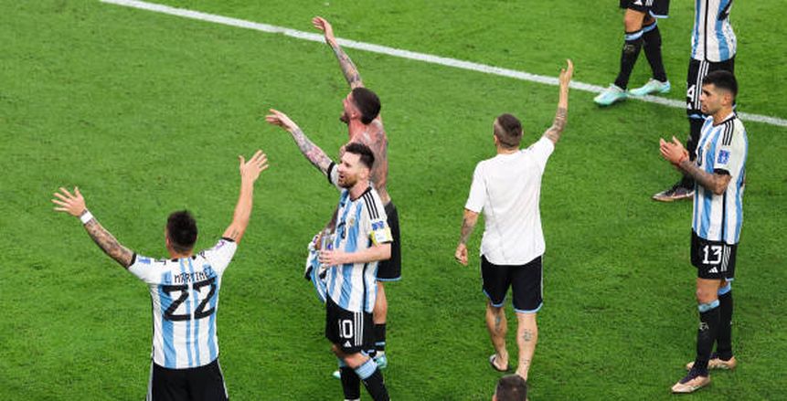 تشكيل الأرجنتين أمام هولندا.. ميسي يقود الهجوم ودي ماريا بديلا