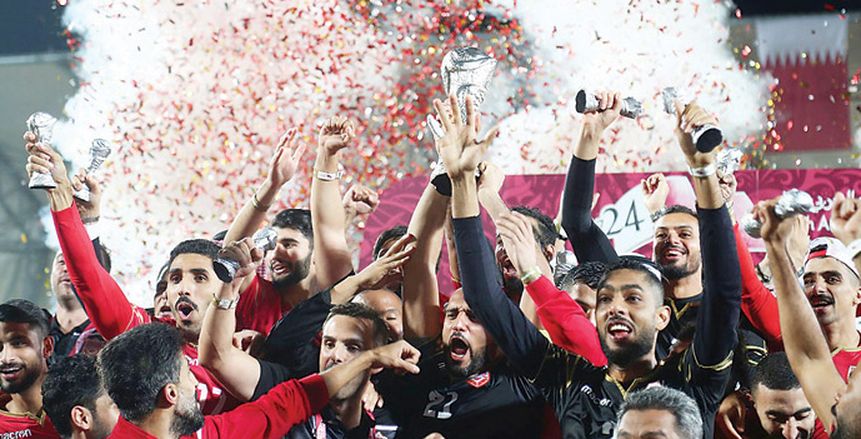 لحظة تتويج البحرين بلقب "خليجي 24" لأول مرة في تاريخها (فيديو)
