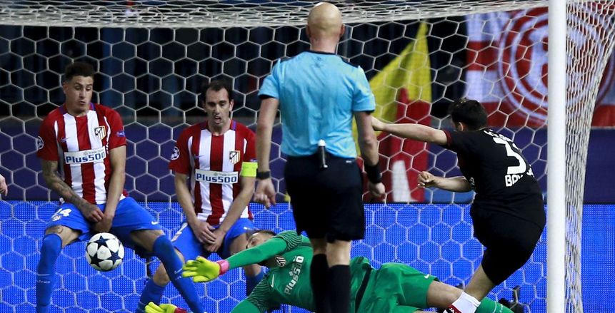 أتلتيكو مدريد يتعادل مع ليفركوزن ويتأهل لدور ربع النهائي