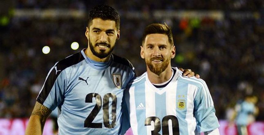 الأرجنتين وأوروجواي في «لا بومبونيرا».. سواريز يستهدف تحطيم رقم ميسي