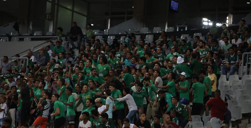 الاتحاد السكندري والمحرق البحرينى على ستاد الإسكندرية بحضور خمسة آلاف مشجع