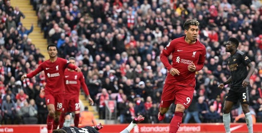 أهداف مباراة ليفربول وأرسنال.. فيرمينيو يدرك التعادل