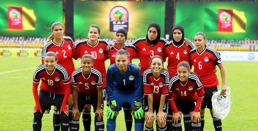 نهاية الشوط الأول بخسارة سيدات مصر أمام جنوب أفريقيا بهدف نظيف
