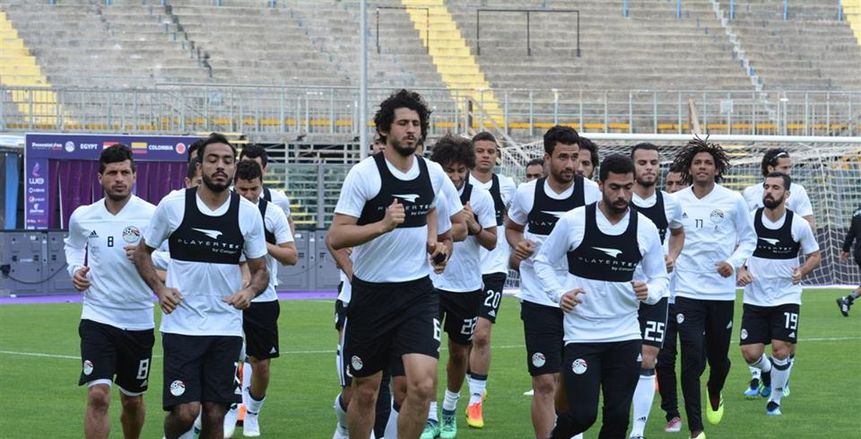 بالصور| المنتخب الوطني يختتم تدريباته استعدادا لكولومبيا